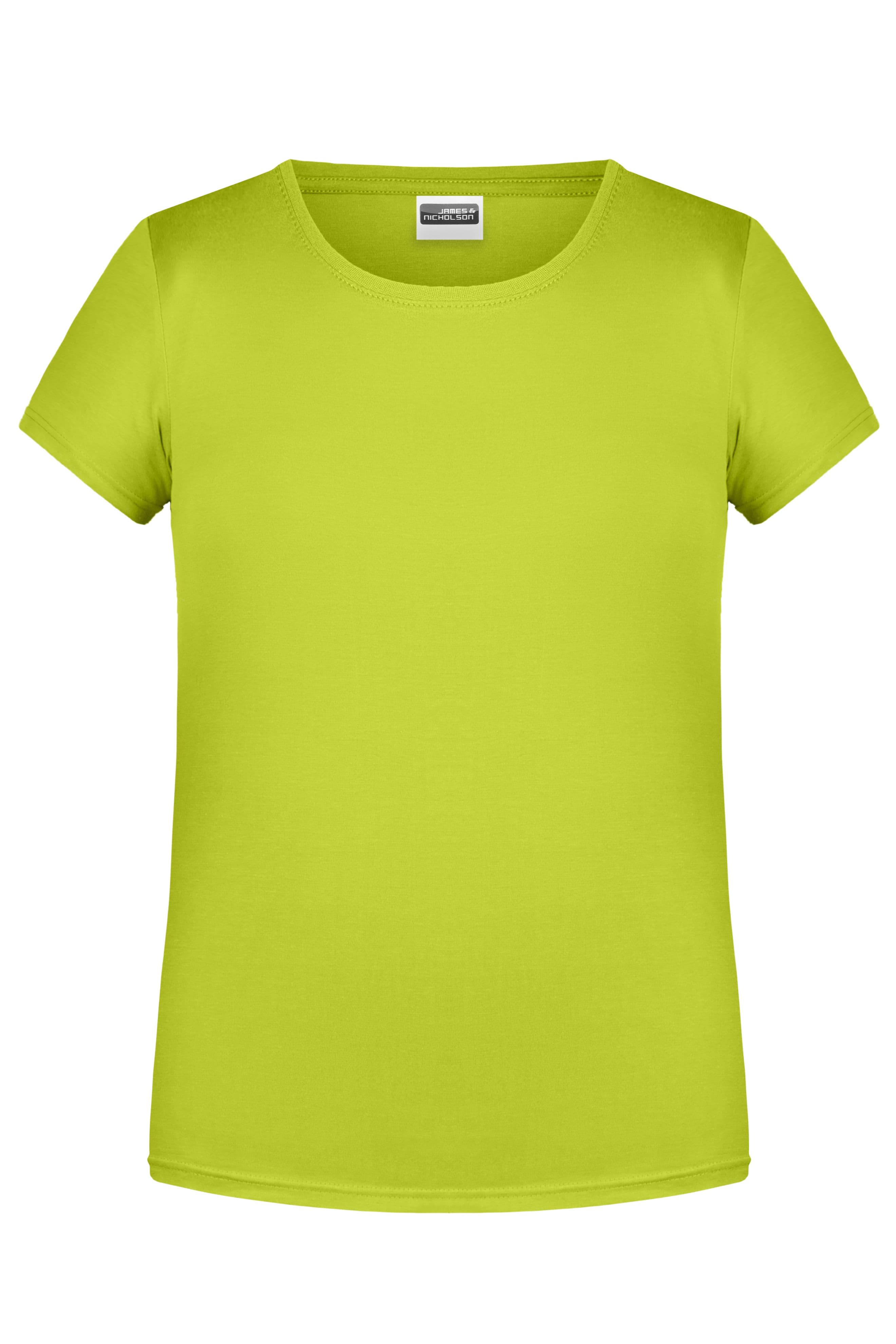 Meisjes Basic-T OCS Standard, acid-yellow